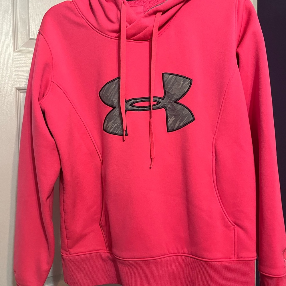 Under Armour Women's Hoodies - Purple, Orange, Pink - Picture 4 of 8